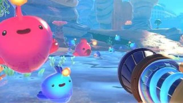 史莱姆牧场二：会爆炸的鮟鱇鱼史莱姆和蝙蝠史莱姆 #史莱姆牧场2 #游戏 #游戏实况