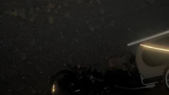 差点被撞自行车掉沟里了骑行西藏新疆第386天