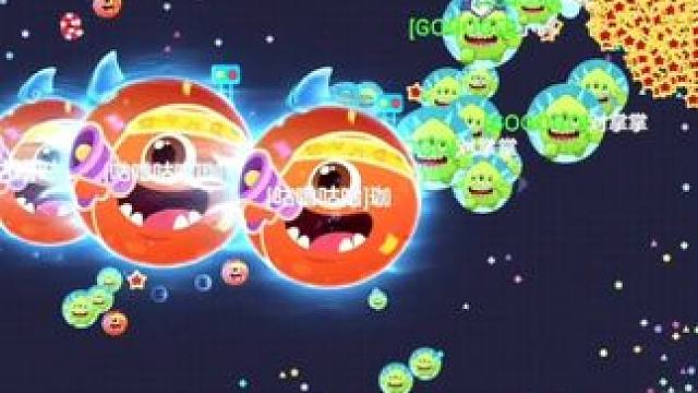 咕噜咕噜捡我球 队友能不能捡快点#球球大作战