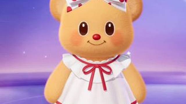 元梦黄油小熊时装芭蕾舞者局内展示、#我的元梦星搭子#元梦之星古堡幽梦赛季#