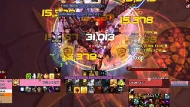 魔兽世界熊猫人之谜怀旧服坦克太强了，DPS治疗同时全团第一