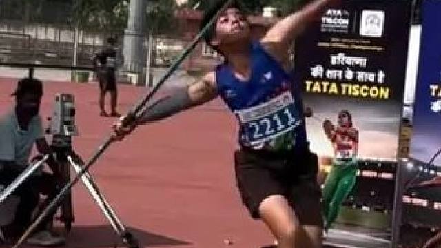印度标枪教练哈努曼·辛格：我们另一位女子标枪运动员 获得U20以下女子标枪比赛银牌。于9月28日。#