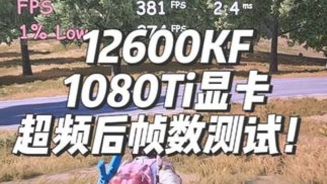 绝地求生到底吃什么配置？ 12600KF超频后这个帧数够用吗?diy电脑帧数优化