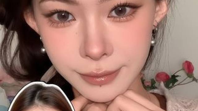 妆教！摩卡小熊灵感妆好适合内双淡颜呀～姐妹们画起来 #花知晓新品#花知晓甜心小熊系列#花知晓礼盒#妆