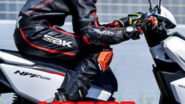 开着五羊本田NPF125踏板去珠海赛车场是什么体验？ #五羊本田  #npf125