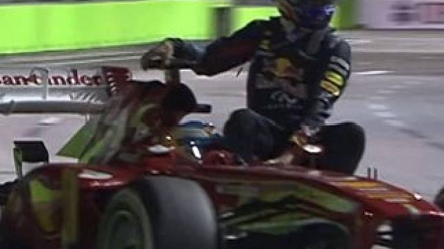 在F1街道赛打到F1出租车，也合情合理吧 #F1