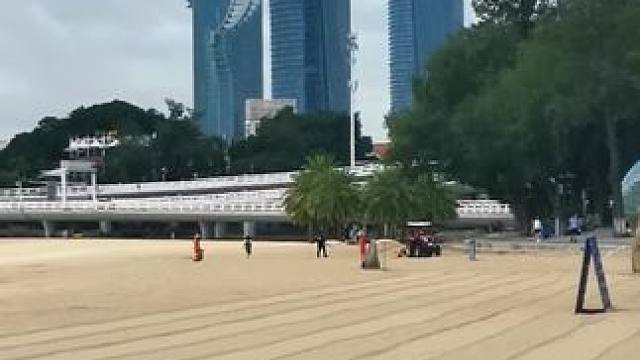 厦大白城沙滩美景！手机摄影 。