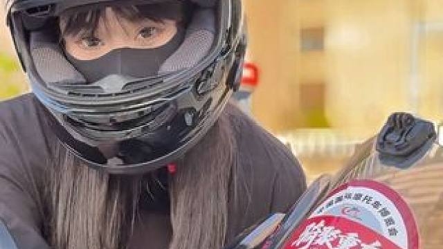 多载妹 少炸街#机车 #675sr