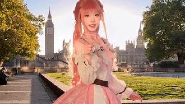 暖暖也要angel一下 终于在大本钟出暖暖拍上angel了，也算是赶上末班车了（尽力不跳得像个人机了）