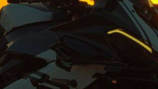 我可太喜欢骑车这种自由的感觉了#机车 #夕阳 #赛600rs