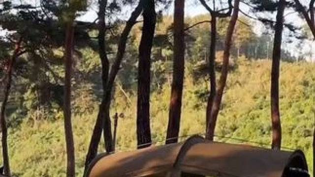 cargo的隧道帐还是很帅的 #户外露营 #露营报告