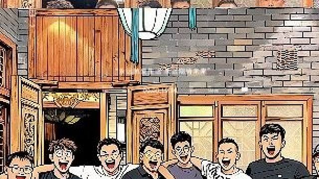 毕业13年，大家都没变。依旧如昨天。#大学同学 #搞怪美漫风