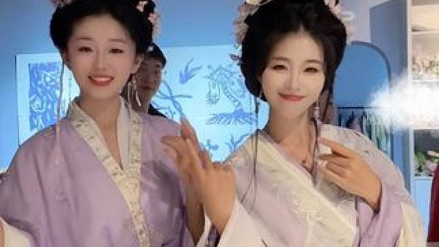 中秋节快乐 #手势舞 #汉服小姐姐