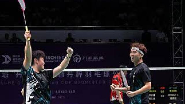 压制 手法 绝境 突破 香港大中华混双郑训谨/黄芯垚#林丹杯羽毛球公开赛 #羽毛球