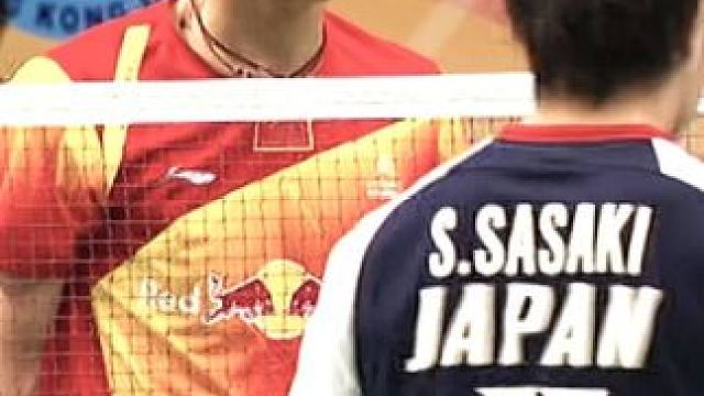 “红衣服好像不会杀球？” 2012香港公开赛 八强 谌龙vs佐佐木翔