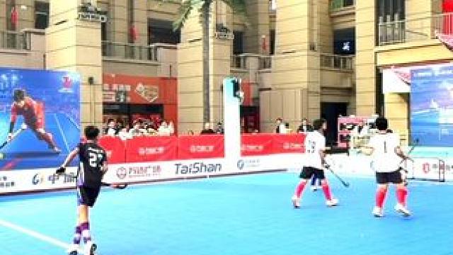 百城百战全国青少年曲棍球3v3挑战赛 #曲棍球 #百城百战 #中国武道运动发展委员会 #万达广场 #