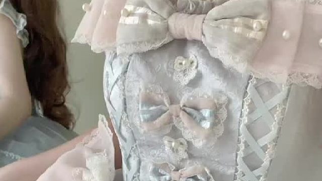 蓝粉配色美到我失语