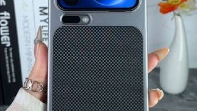 小米17pro高档金属漆素皮手机壳，商务简约，防油抗汗防指纹 #小米17promax手机壳#小米17