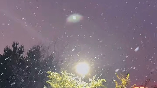 下雪了