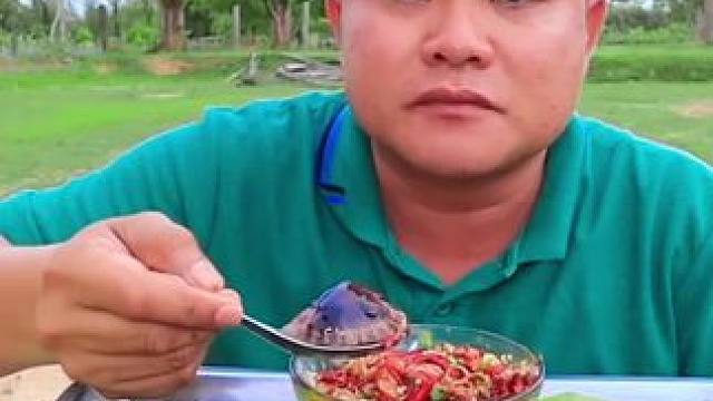 泰式剁椒酱汁️搭配鲜嫩大毛蛤 泰国美食