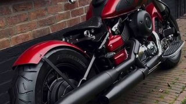 雅马哈XVS650 bobber #雅马哈 #雅马哈摩托 #复古巡航 #机车改装 #摩托车