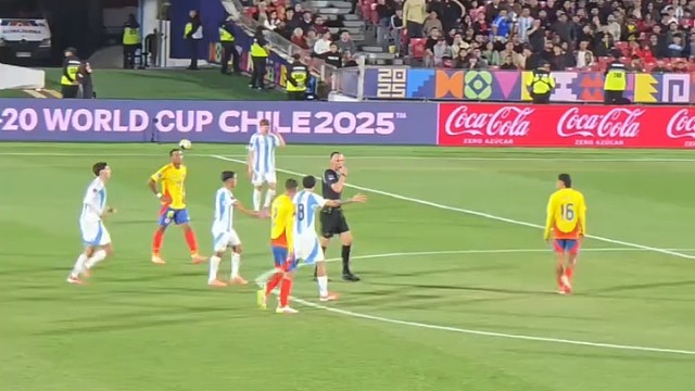 时隔18年！阿根廷U20击败哥伦比亚