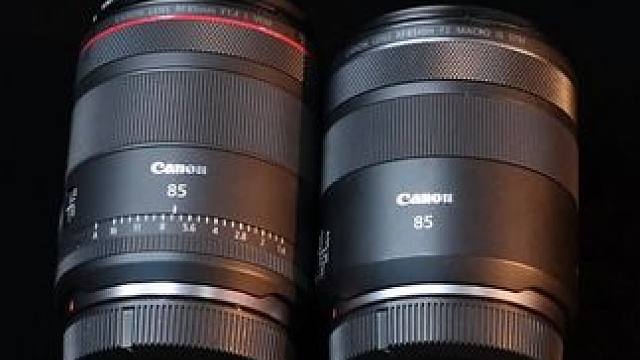 佳能RF85mmF1.4镜头和RF85mmF2到底有啥不同？仅仅是一个红圈的吗？ 佳能85m