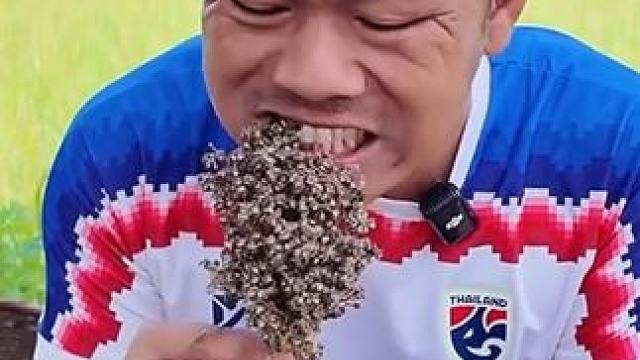 新鲜干花椒碳烤牛胸口 #美食 #泰国美食 #户外美食 #美食 #内容启发搜索