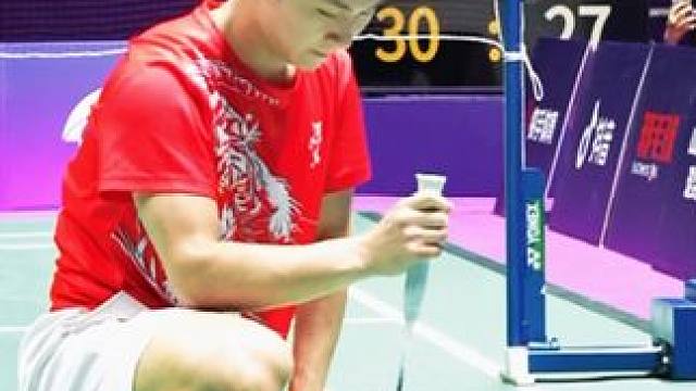 竞技体育 遗憾总是贯穿始终#林丹杯羽毛球公开赛 #羽毛球