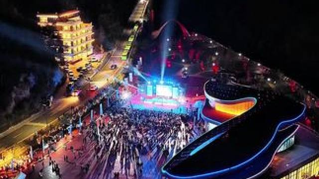 圣节冰川多彩黑水，2025黑水彩林露营音乐会开幕活动精彩现场！#川U阿坝#路营好去处 #圣洁冰川多彩