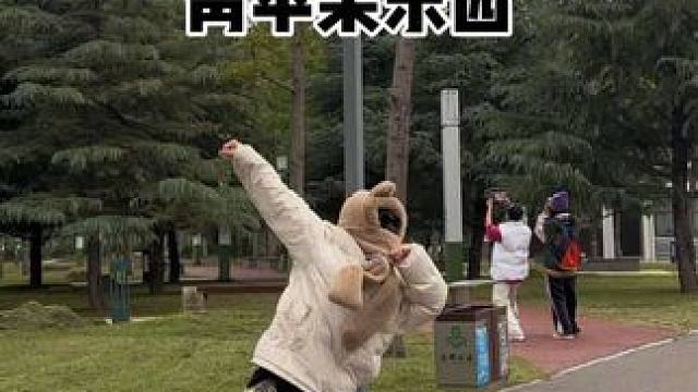 经典永不过时 公园里撒欢儿天青色等烟雨而我在等你气氛组就位