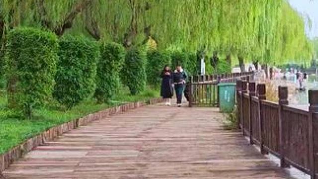 #湖边美景美如画