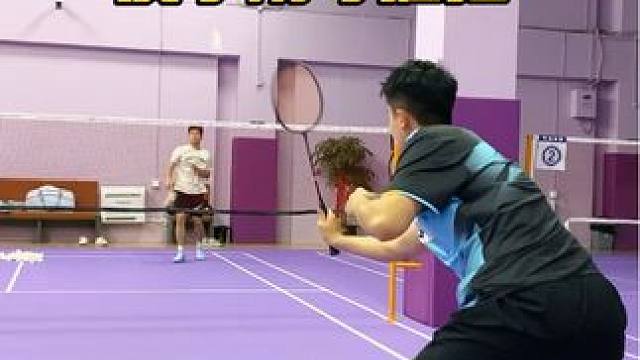 反手防守总被“虐”？比个“赞”秒变大神！ #羽毛球 #羽毛球教学 #川崎穿越星河 #川崎穿越星河球拍