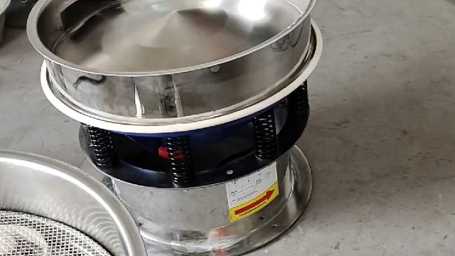 糖精钠除杂圆筛粉末过滤颗粒杂质圆形振动筛