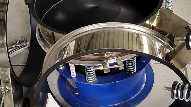 氟化工粉料氟硅酸镁冰晶石70目原圆形振动筛