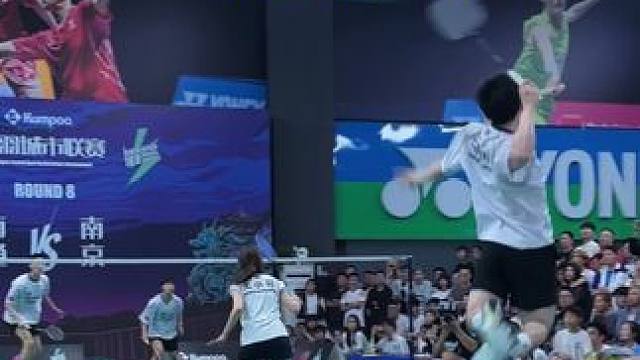 又是开飞机的一天，起飞！#羽毛球 #羽毛球精彩片段 #苏羽 #苏羽百分大战