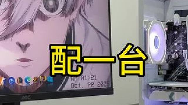 纯白性能怪兽！性能颜值我全都要#diy电脑 #电脑配置 #装机 #组装电脑 #小白电脑diy装机