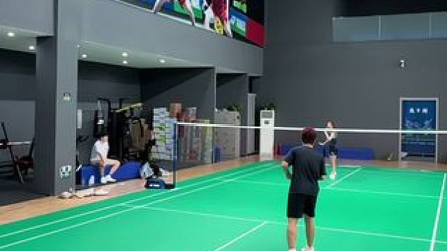 小羽姐确实还是厉害，最后一球还是被反秀了！！！