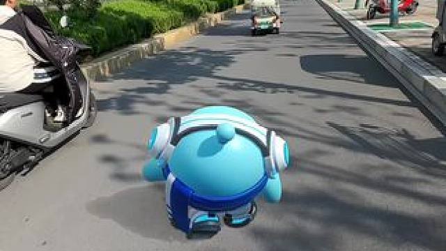 天气不错，出来溜溜蛋仔，带蛋小蓝吃卤蛋#蛋仔派对#蛋仔奇思妙想计划 #超燃竞技场 #青年创作者计划 