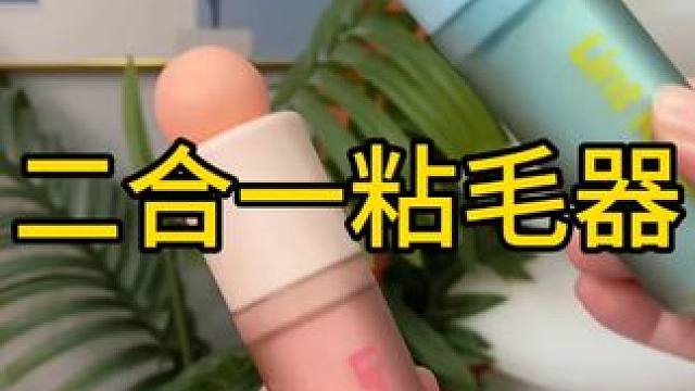 这款二合一水洗粘毛器也太绝了，衣服毛、起球一键清除，水洗反复用还不心疼，出门精致感全靠它#粘毛器  