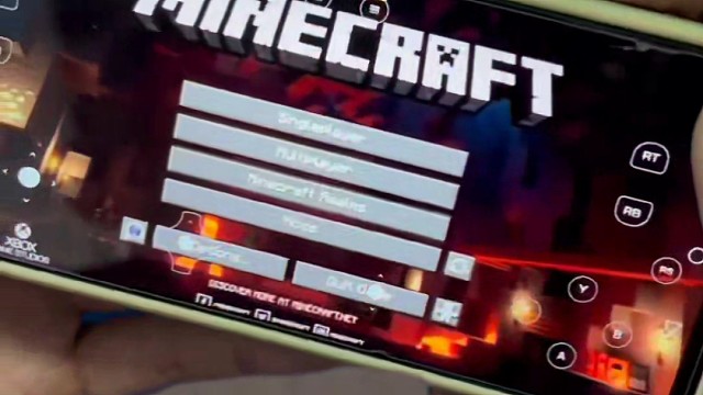 手机玩我的世界