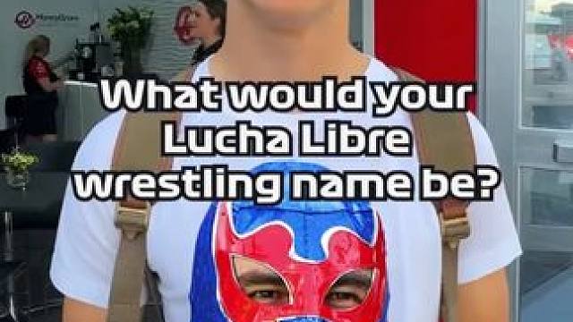 如果你是摔角手，艺名会是...