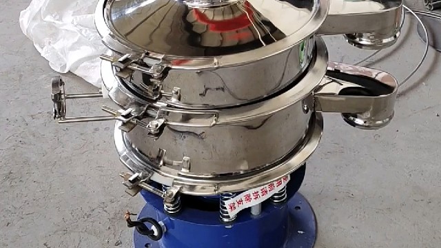 小型圆筛   精细粉体金属粉体圆形振动筛