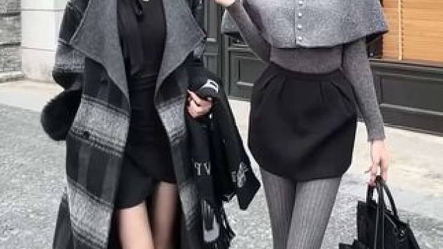 和170妹妹的ootd #闺蜜穿搭 #高级穿搭 #大衣控 #秋冬穿搭