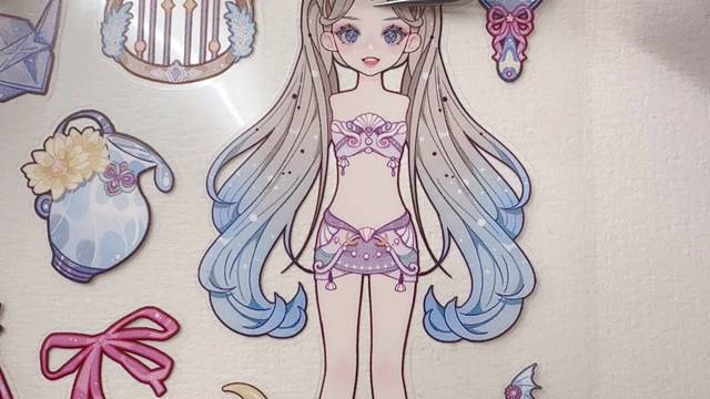 沉浸式换装贴纸