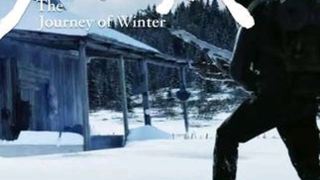 大雪中野外木屋避寒 烹饪 过夜 户外生活荒野独居