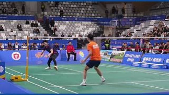 世界冠军鲍春来“爆冷”输给榆林羽超草根选手，2025亚洲羽毛球精英巡回赛（陕西榆林）暨榆林羽超比赛中