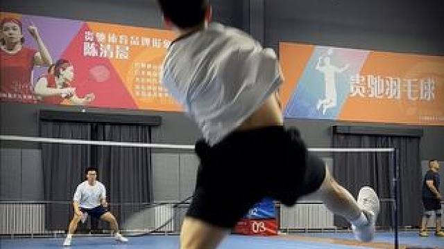 论马来步的妙用#羽毛球 #羽毛球精彩片段 #羽毛球单打