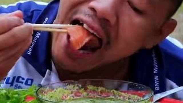 酸辣海鲜酱️刺身海鲜拼盘