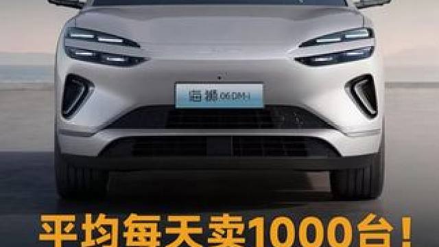 平均每天卖1000台！比亚迪海狮06太疯了，上市100天交付10万